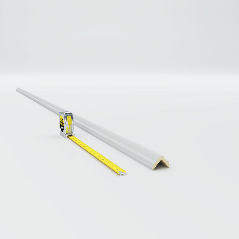 Cole Smooth White Urethane Crown Corner Moulding