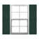 Vinyle Mid-America, quatre planches jointes TailorMade, volets Board-n-Batten, avec cages à volets