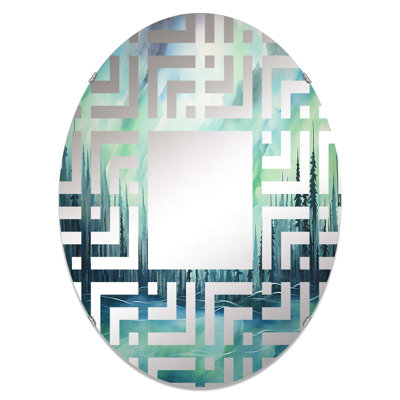 Ahouh Oval Mirror
