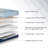 12" Medium Hybrid Mattress With Copper Gel Cooling, Pocketed Coils-84010965-84010962