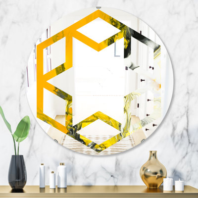 Miroir mural Hexagon Star