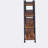 Antique Nutmeg Double-Wide Bookcase-1112061835