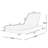 Chaise Lounge, Outdoor Recliner With 3-Fold Water-Repellent Cushion-1315242151