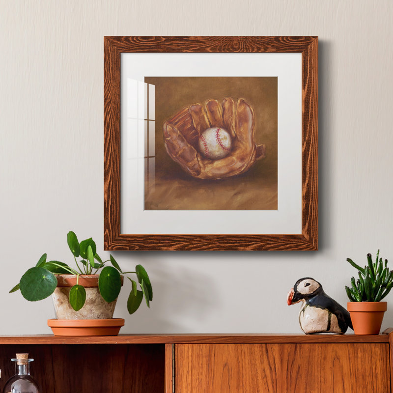 «Rustic Sports III», reproduction encadrée de qualité supérieure - prête à être accrochée, H 31,5 po x l 31,5 po x P 1,5 po