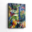 «The Little Mountain Goats» - toile tendue par Franz Marc-253716284