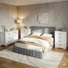 Masad 4-Piece Bedroom Set-Black-Queen Size