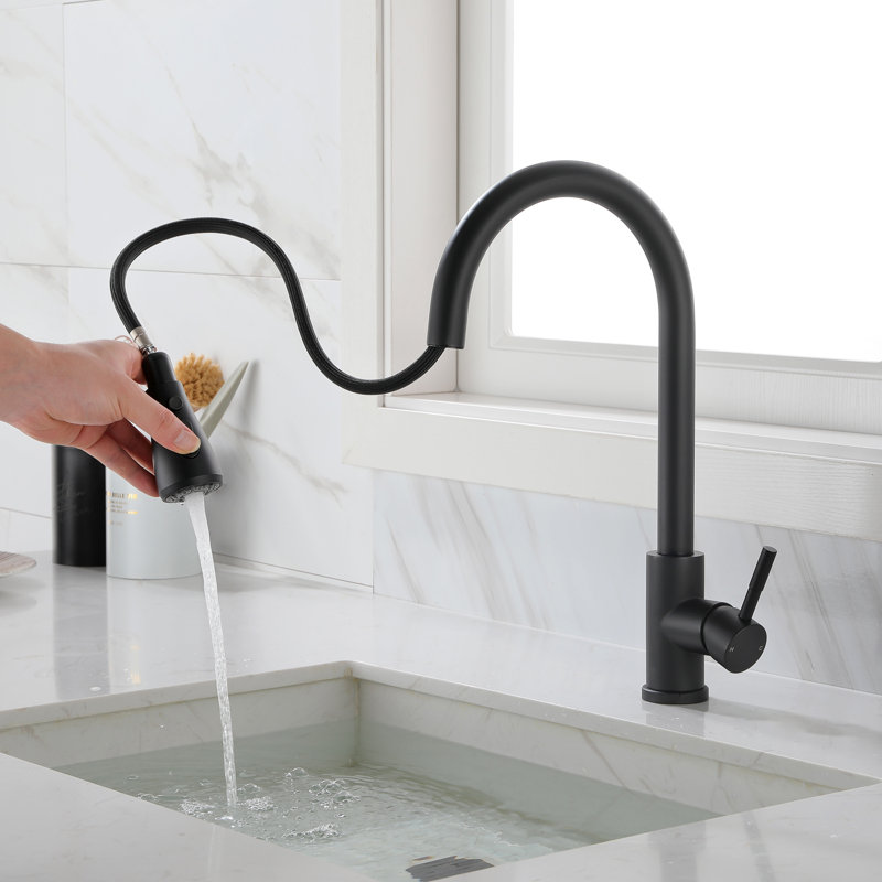 LivEditor Pull Out Kitchen Faucet