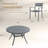 6-Person Patio Dining Set With Metal Chairs-2051994206