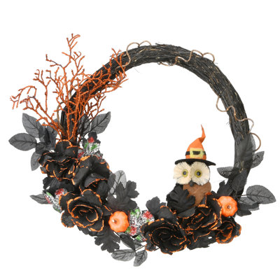 Couronne de chouette 19 po Halloween