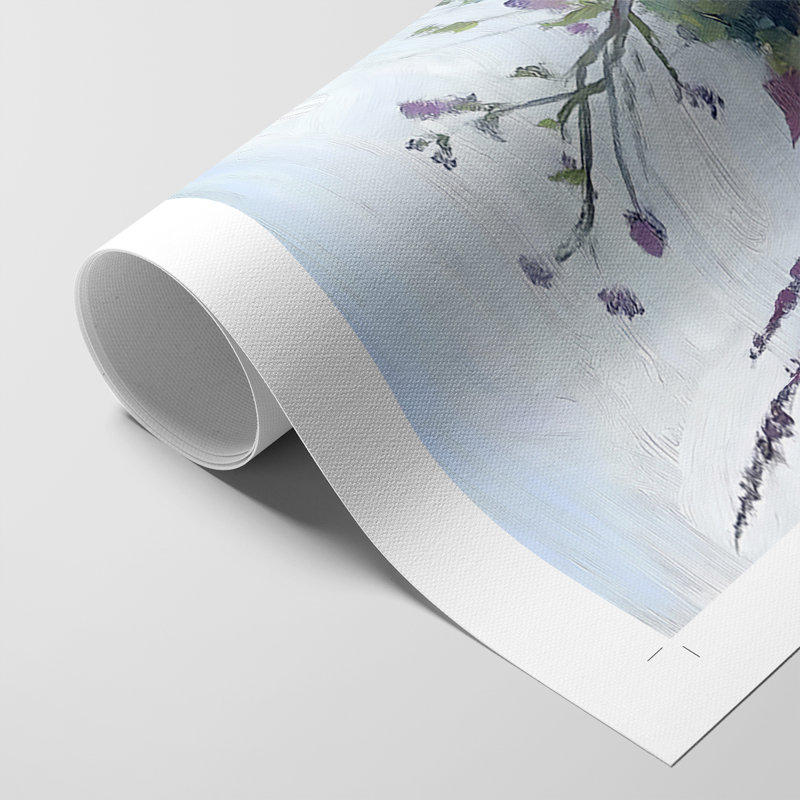 Série FLORAL DCXLIV - Impression sur toile seulement - NON CADRE, H 12 po x l 8 po