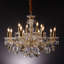 Lustree 6 lumières façon bougie/classique Roeder
