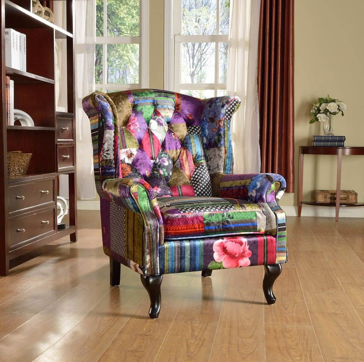 High Back Occasional Chair
