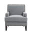 Upholstered Cotton Armchair