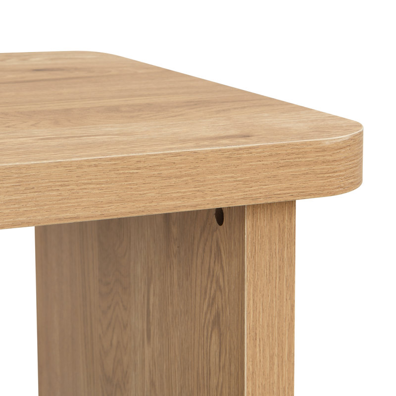 Table basse épissée, Chêne