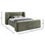 Lit en tissu Modena Jadeth Chenille-1769972544-1769972545