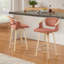 Tabouret de comptoir pivotant 25,78 po Tonnya-1133410747-1116411962
