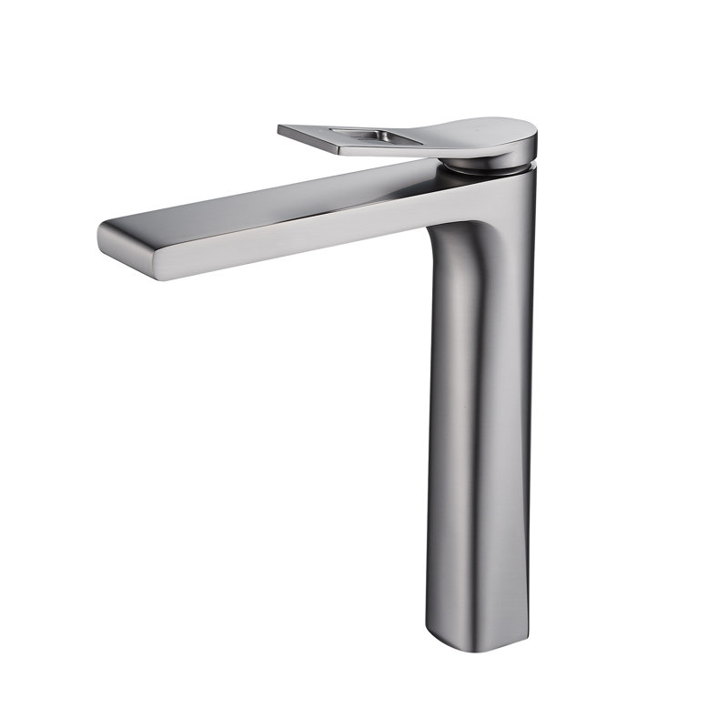 Robinet de salle de bain vasque, Nickel brossé