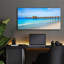 «Naples Florida Pier» par Epic Portfolio, art mural en verre acrylique-1946993179