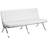 Massaline LeatherSoft Button Tufted Armless Sofa with Designer Curved Legs-24691174
