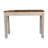 Hand-crafted Solid Wood White Washed Console Table With Drawer