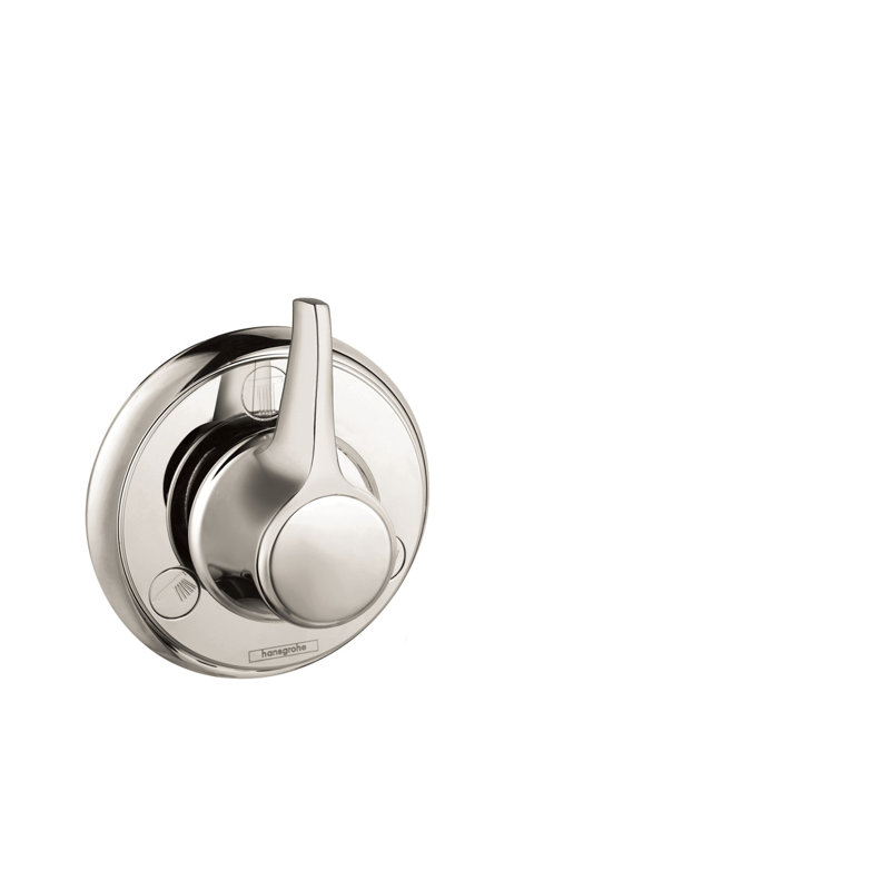 Metris C Trio/Quattro Faucet Trim with Lever Handle, Polished Nickel