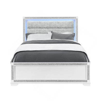 Grand lit blanc Soulmarie