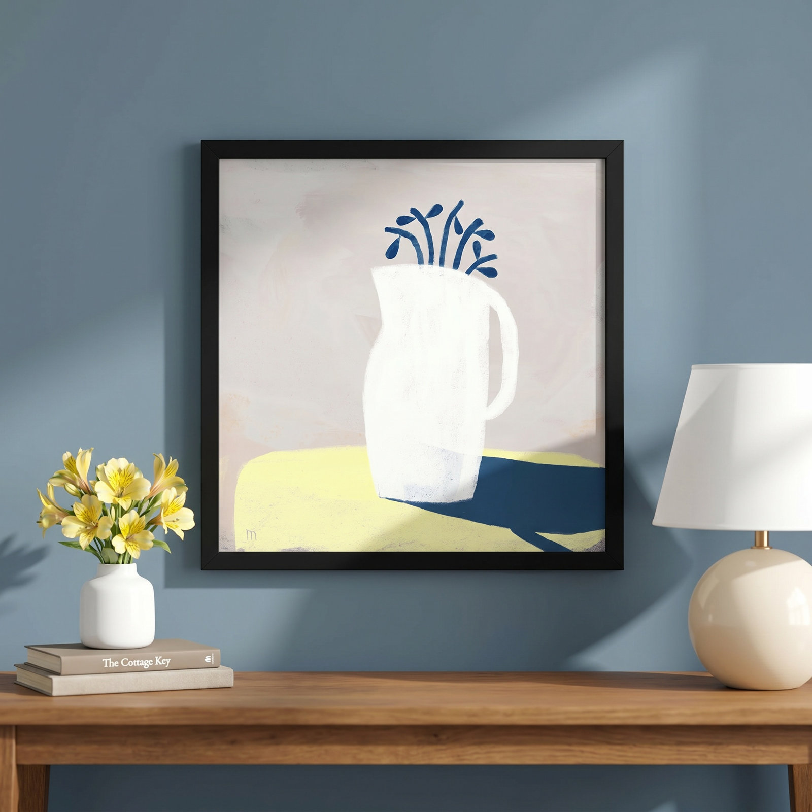 In Full Light by StudioM, Black, 44" H x 44" W x 1.25" D
