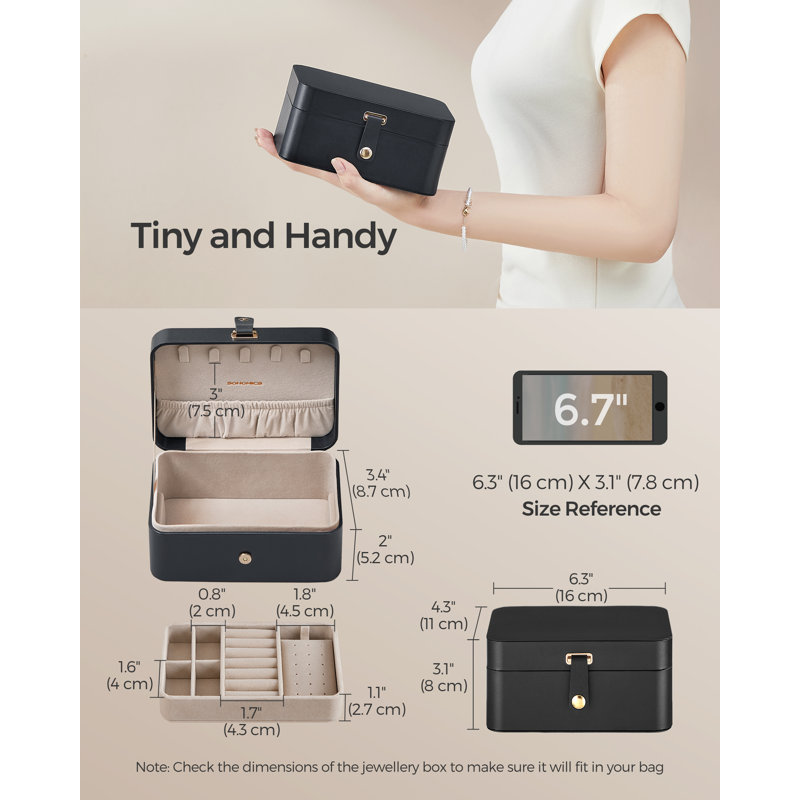 Berinhard Jewellery Box +, Ink Black