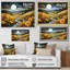 Countryside Yellow Fields In I, reproduction d'art sur toile-233734636-233734639