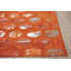 Tapis orange / argenté Tonasket-18881053