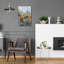 «Blue Spring» par Pamela Munger, art mural en verre acrylique-1949318044