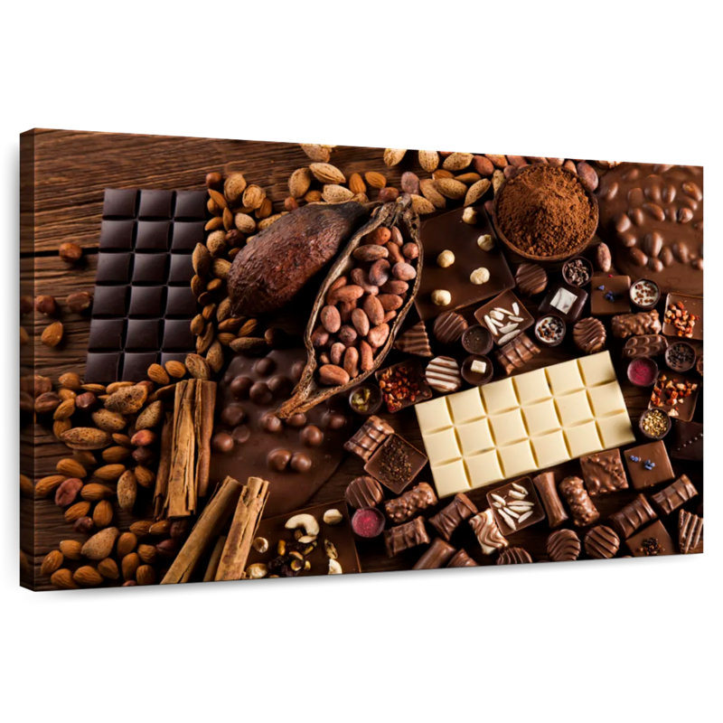 Chocolate Bliss, 8" H x 12" W