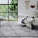 , Light Grey Gallery Geometric Machine Woven Area Rug
