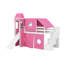 Lit mezzanine simple avec tente et tour-340305662-340305651