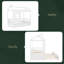 Lit simple en bois avec lit gigogne simple