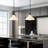 George Oliver 1-Light 11 inch Black Single Bowl Pendant Light Fixture for Living Room, Dining Room-1842879532