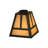 6'' H x 9'' W Glass Square Lamp Shade