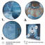 «Spiritual Serenity Blue Goddess Meditation I», reproduction sur toile-1575861170-1575861174