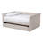 Jaila Light Beige Queen Size Upholstered Daybed with Trundle, 37.30'' H X 89.62'' W X 62.30'' L-719133100-719133098