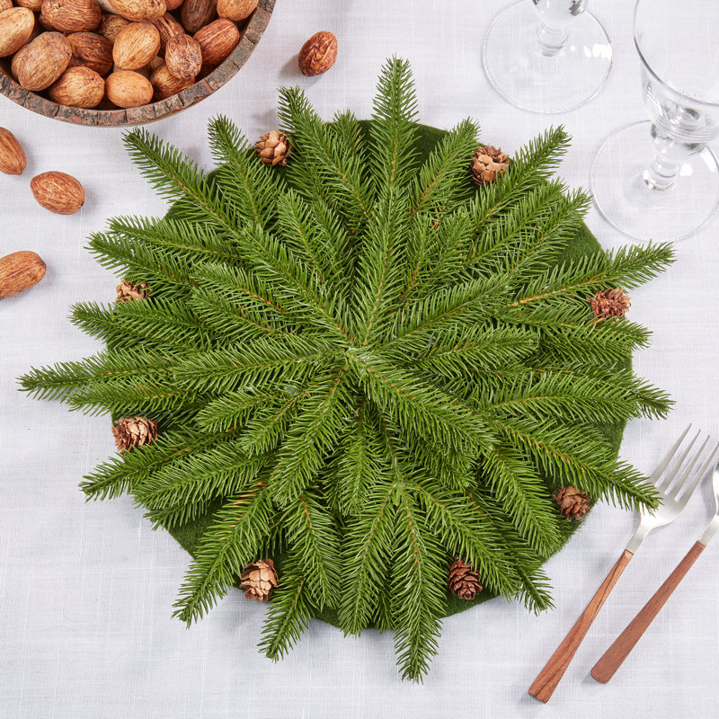 Anahera Collection No Pattern Round Placemat
