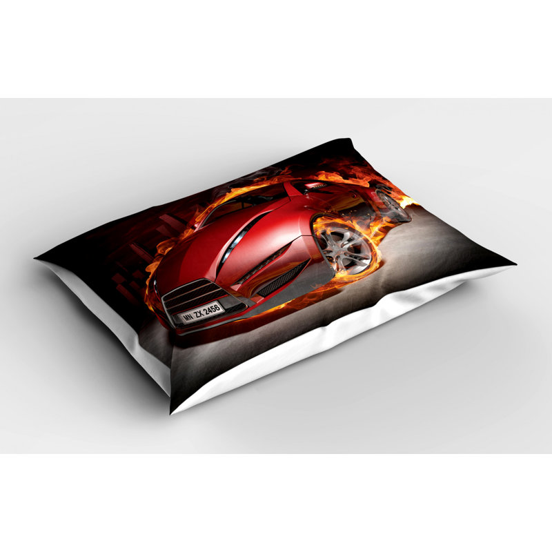 Cars Polyester Sham Set, Twin