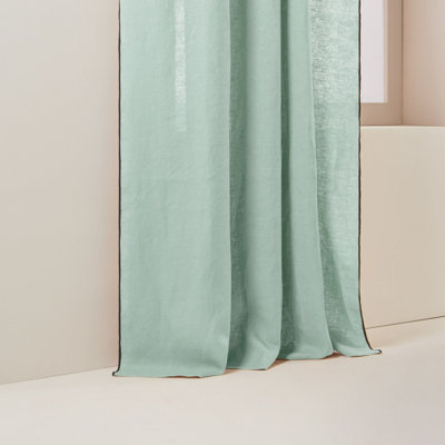 Carlina Semi Sheer Curtain Panel Pair
