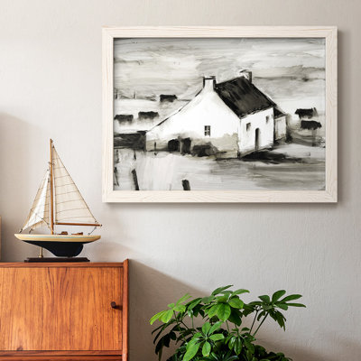 English Farmhouse II, reproduction d'art sur toile