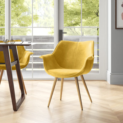 Chorlton 45cm H Velvet Upholstered Armchair