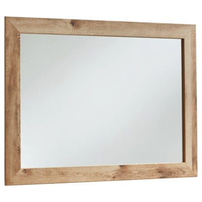 Miroir mural en bois Dowler