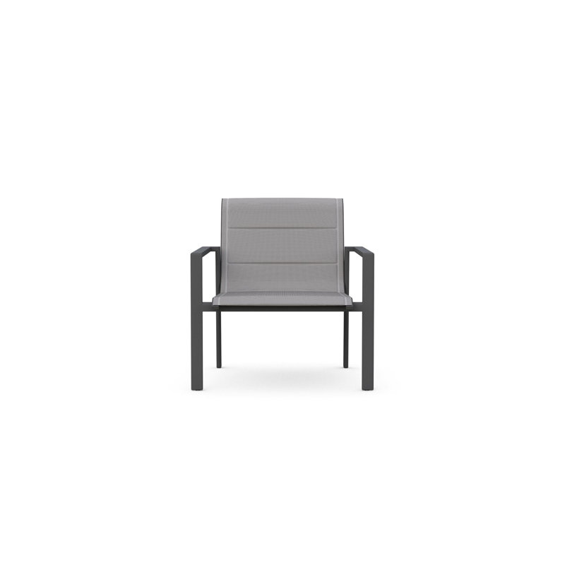 Amalfi Club Chair, Charcoal