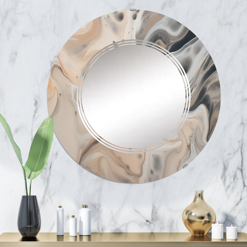 Miroir mural Masaada, 32 po x 32 po