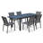 Dancer Rectangular 6 - Person 150Cm L Dining Set with Cushions-36581540
