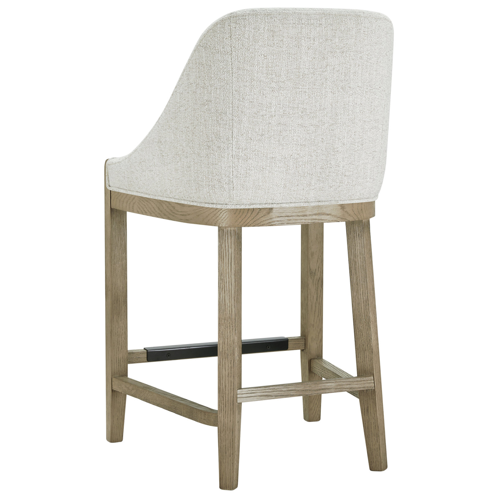 Shiner Upholstered Counter Stool, Nathan Wheat Tweed