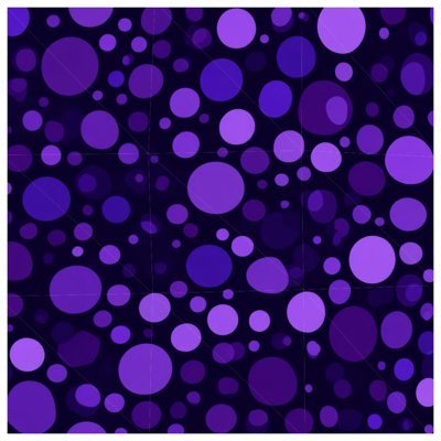 PolkaDots Window Curtains, Pattern Sheer & Blockout Curtains - 1 Panel